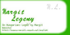 margit legeny business card